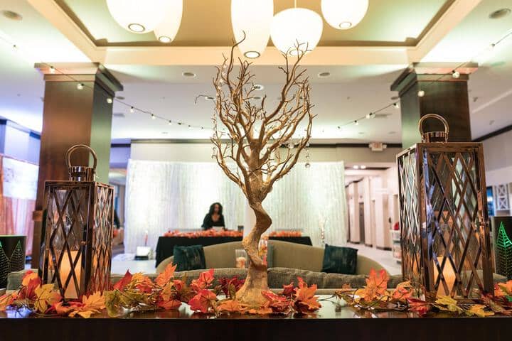 Reception hall