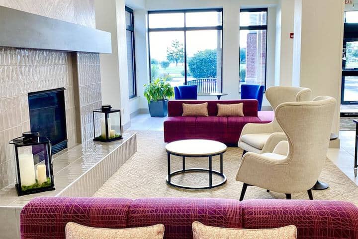 Lobby sitting area