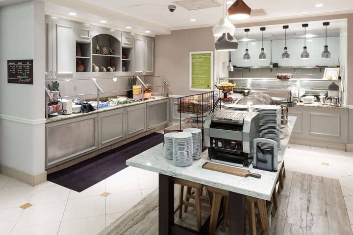 Breakfast area