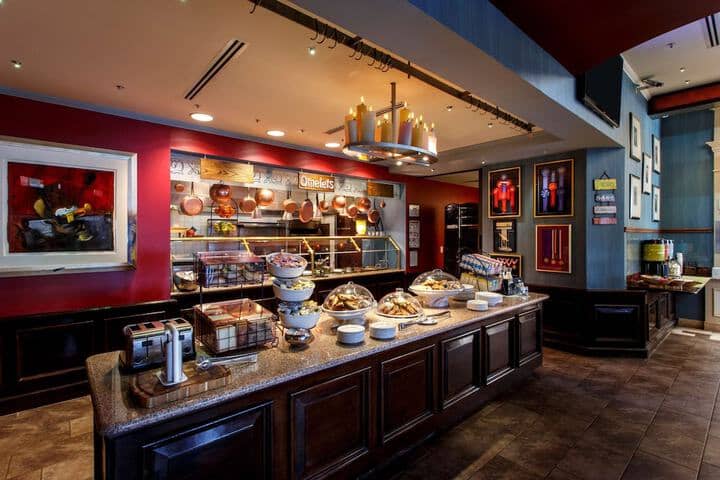 Breakfast area