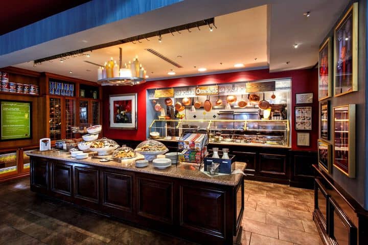 Breakfast area
